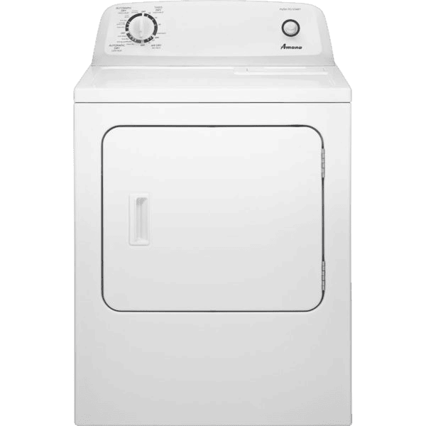 Amana � 6.5 Cu. Ft. Electric Dryer with Automatic Dryness Control � White