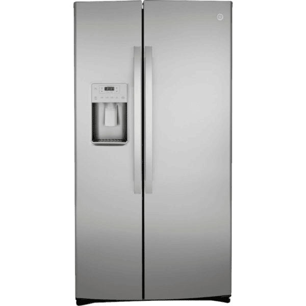 21.8 cu. ft. Side by Side Refrigerator in Fingerprint Resistant Stainless Steel, Counter Depth