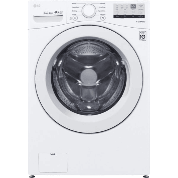 LG � 4.5 Cu. Ft. High Efficiency Stackable Front-Load Washer with 6Motion Technology � White