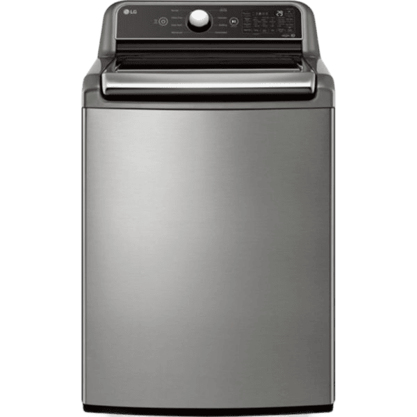 LG Electronics 5.5 Cu. Ft. High Efficiency Smart Top Load Washer with TurboWash3D � Graphite Steel